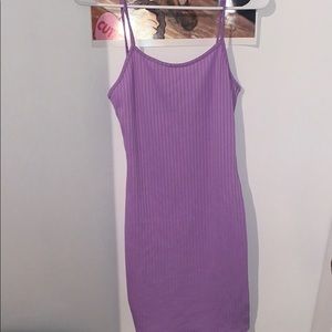 Purple maxi dress